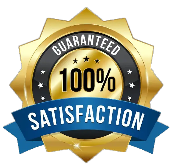 Your complete satisfaction is fully guaranteed